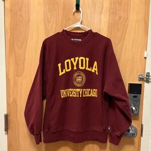 Champion Maroon Sweatshirt Loyola University Chicago